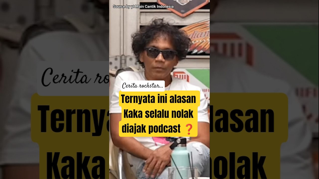 JAWABAN KAKA SLANK KENAPA JARANG MAO DI AJAK PODCAST?? KELAZZZ 🔥 !! 