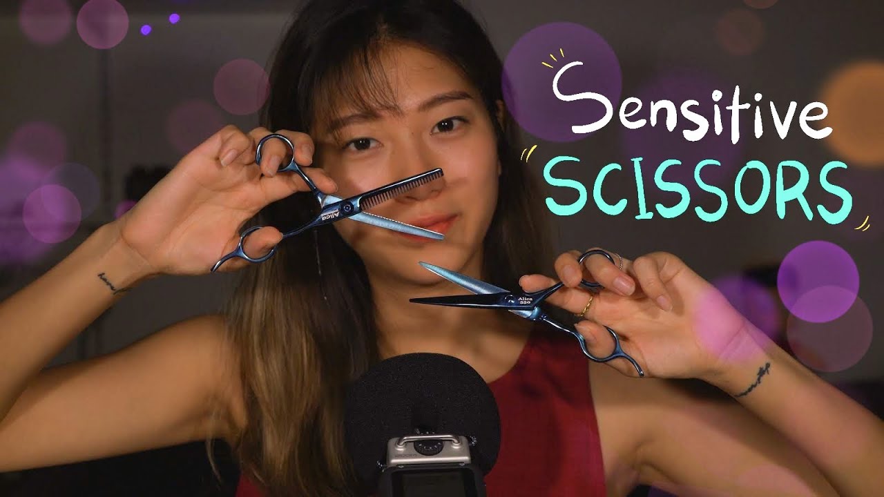 [ASMR] Sensitive Scissors Sound That Will Make You Relax ASAP