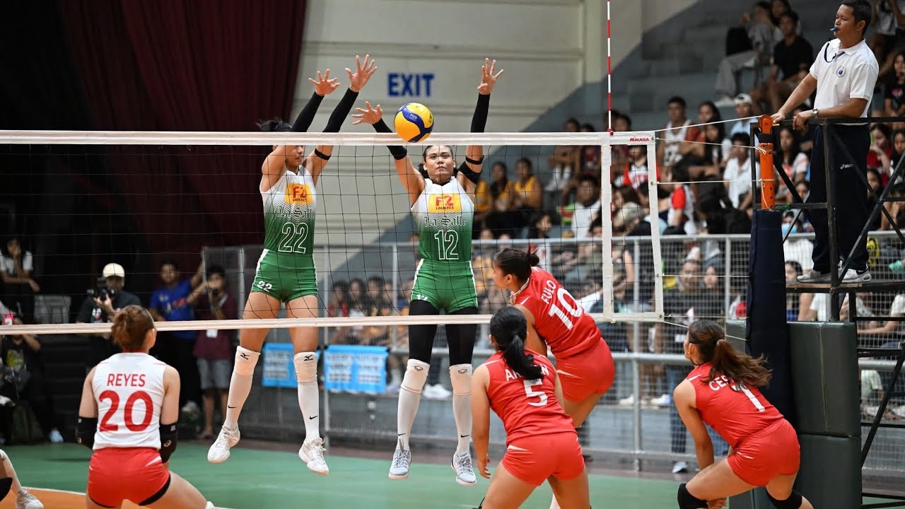 Finals: DLSU-M vs UE (set 1) Philippines Unigames 2025 Women's Volleyball 