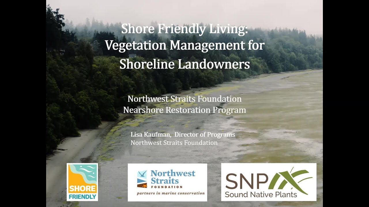 Shore Friendly Living - Vegetation Management Webinar for Shoreline Landowners