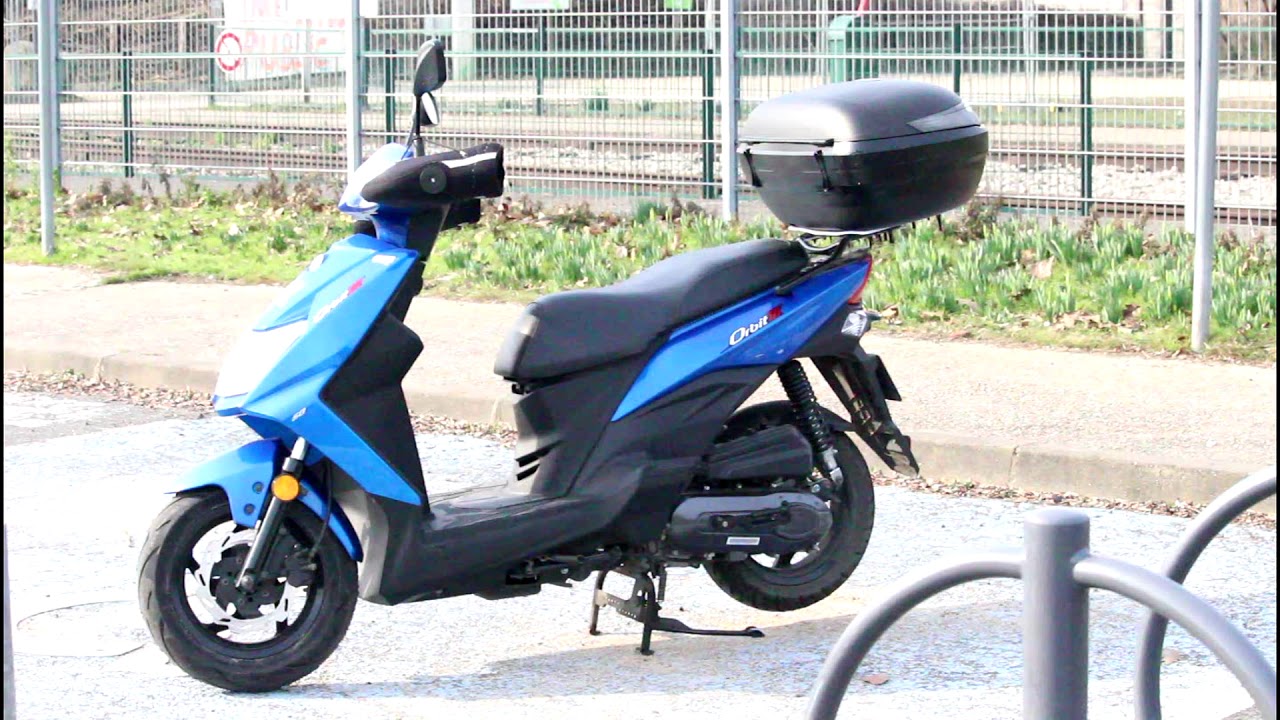 Sym Orbit III 50cc Scooter Review drive test video FR Omar Faruk