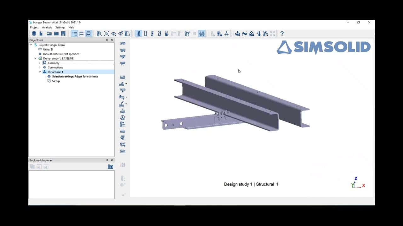 SimSolid 2021: Nonlinear Analysis