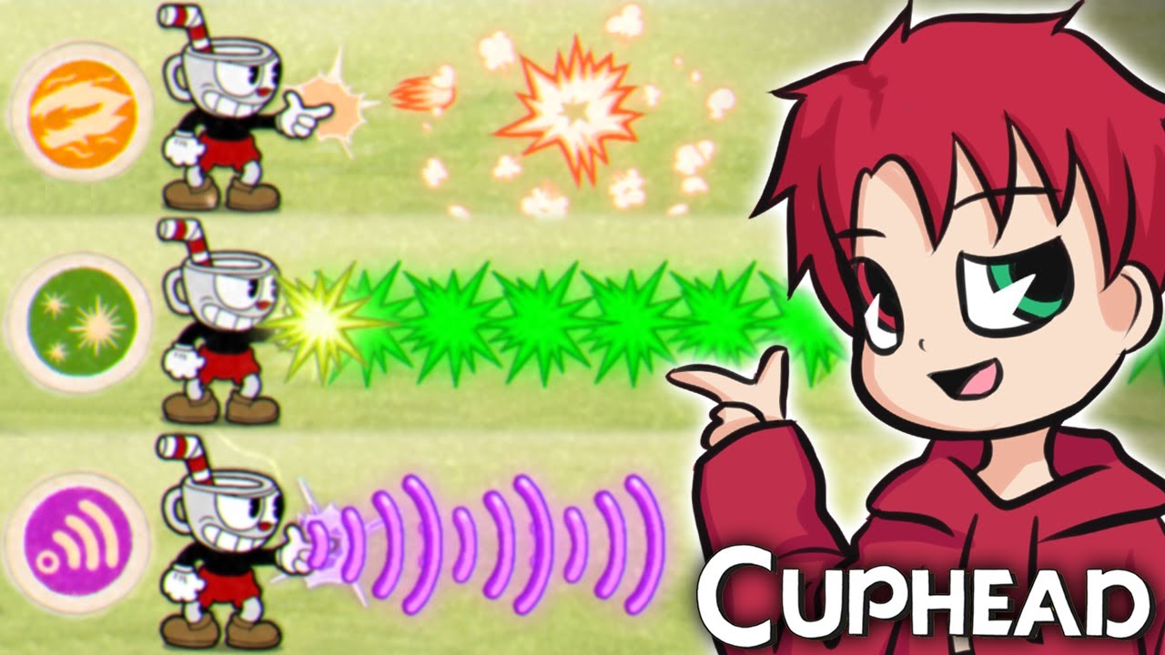 AŻ 9 NOWYCH BRONI W CUPHEAD 🔫 CUPHEAD: THE DELICIOUS LAST COURSE