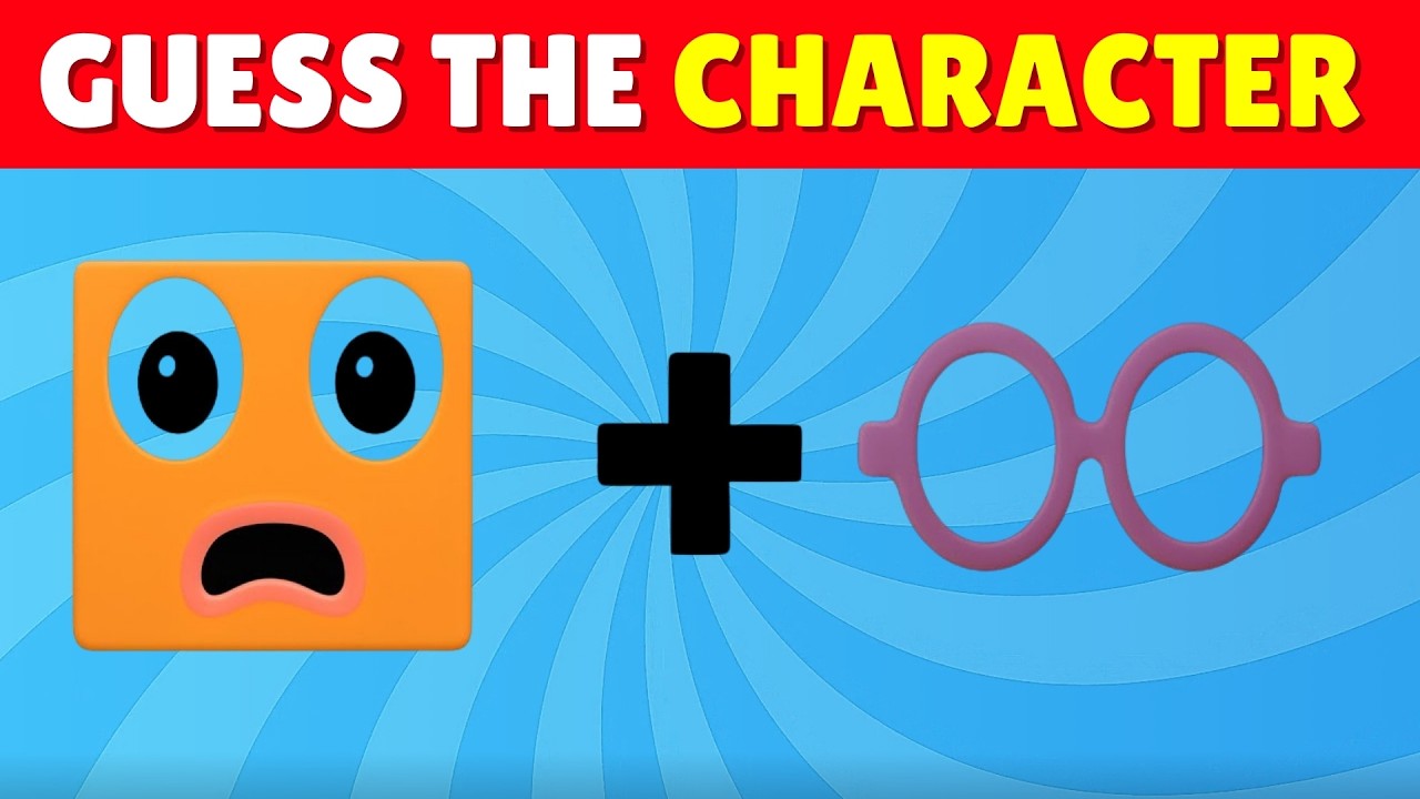 Can you guess the hidden Numberblocks characters by squinting your eyes? Only 1% can guess it right