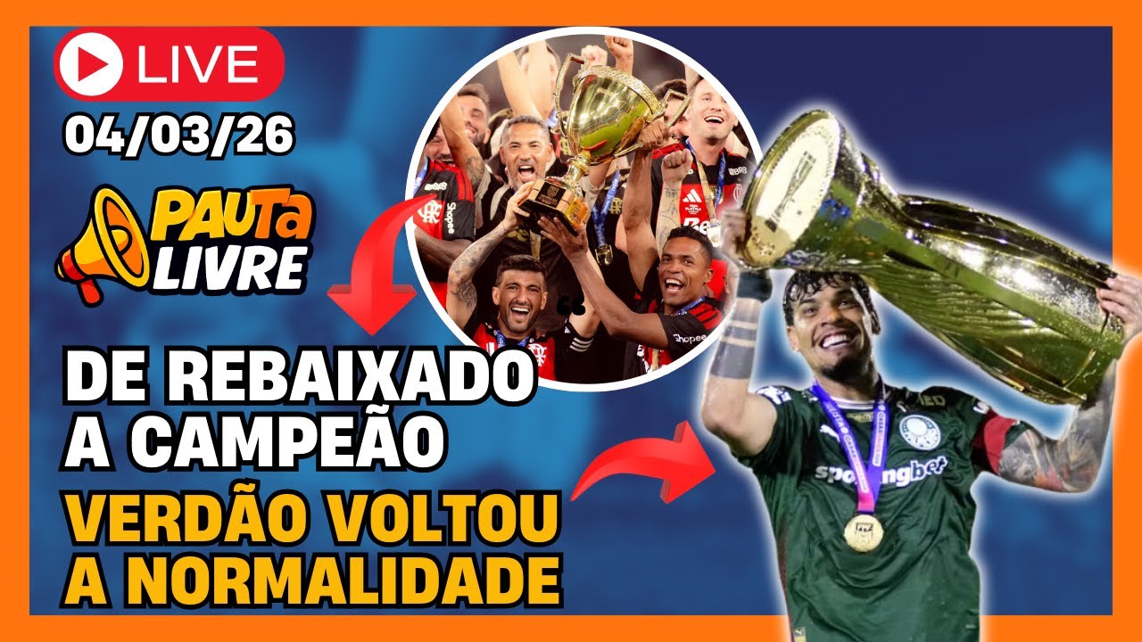 PALMEIRAS E FLAMENGO CAMPEÕES | CONFUSÃO EM MINAS - PauTa Livre