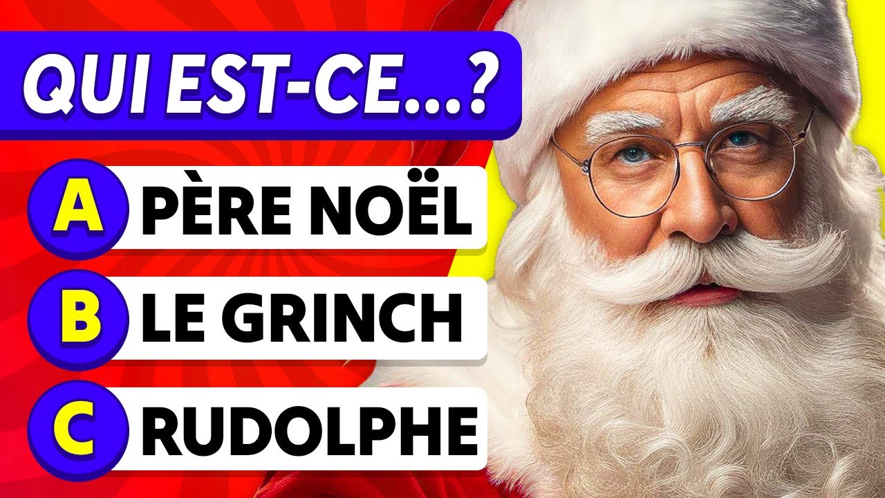 🎅 QUIZ de NOËL | Connais-tu vraiment NOËL ? 🎄🎁 | 30 Questions