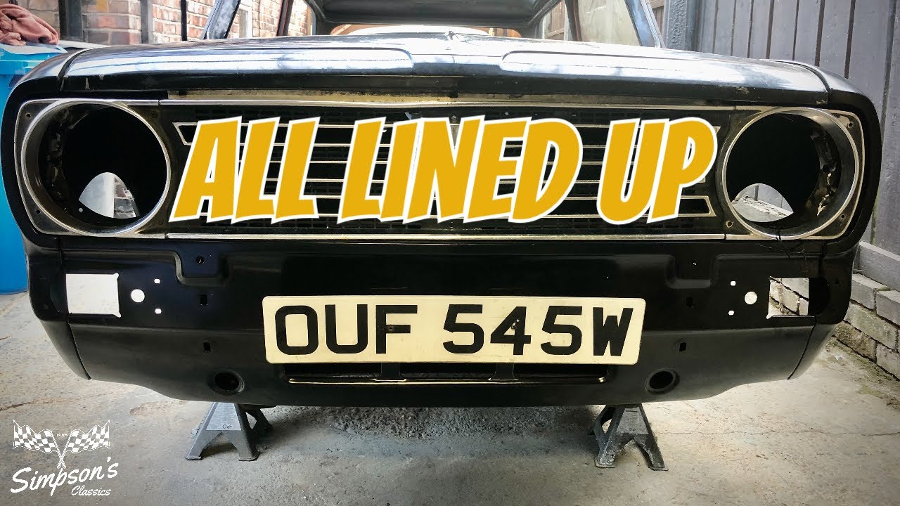 Classic Mini Clubman Budget Restoration - Front End Fitment Pt.3 - Done!!