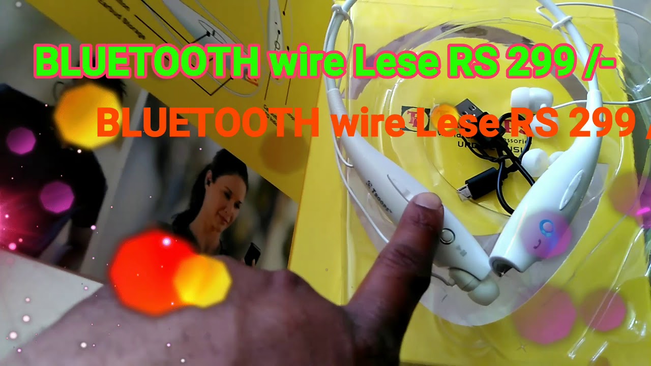 BLUETOOTH Unboxing wire Lese  BY PRAKASH TECH IN TELUGU