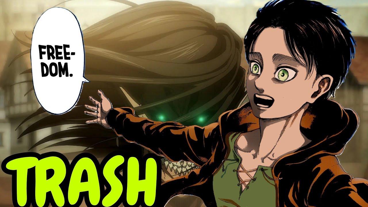 ATTACK ON TITAN IS TRASH 🗑️🗑️