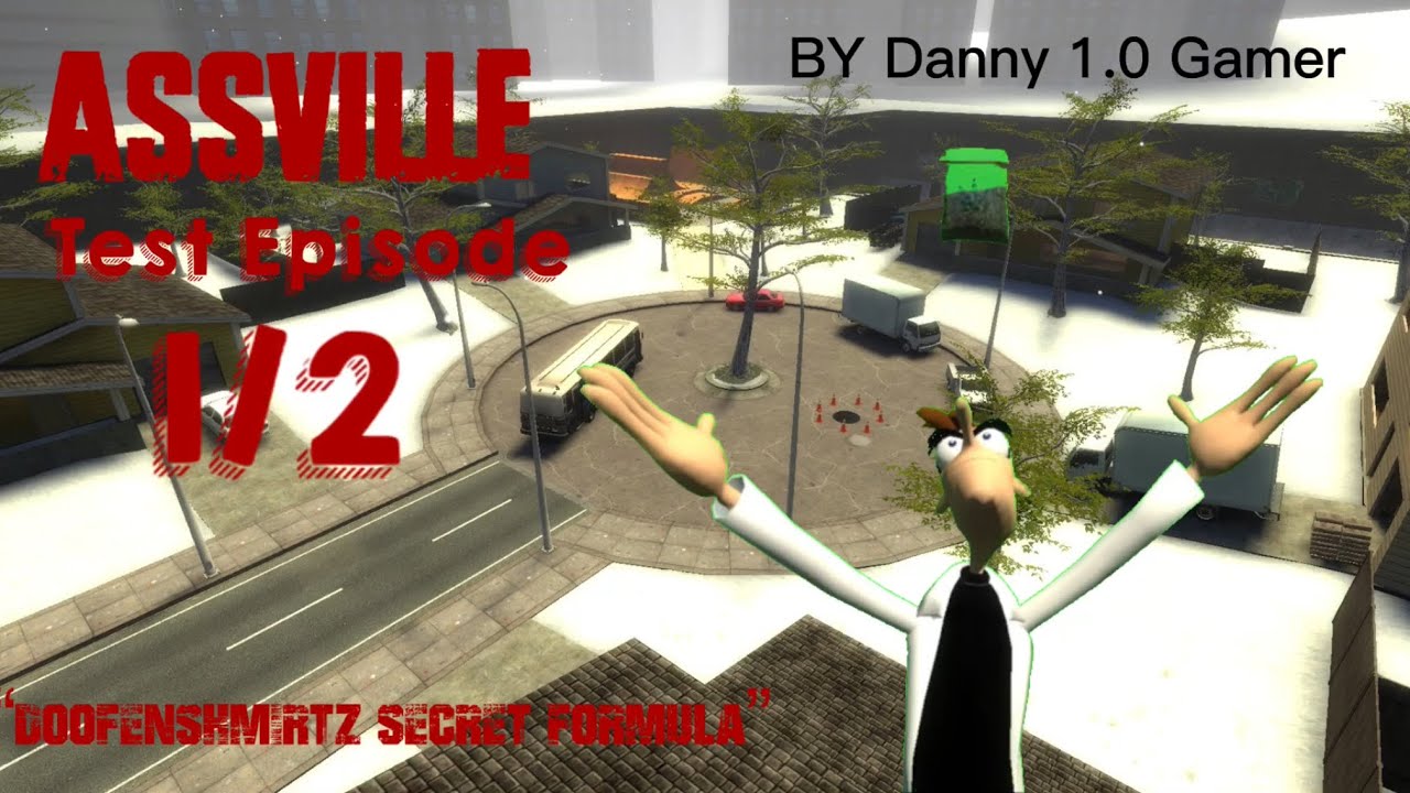 Assville-Test Episode 1/2-Doofenshmirtz Steal the secret formula-Gmod Animation (Read Desc)