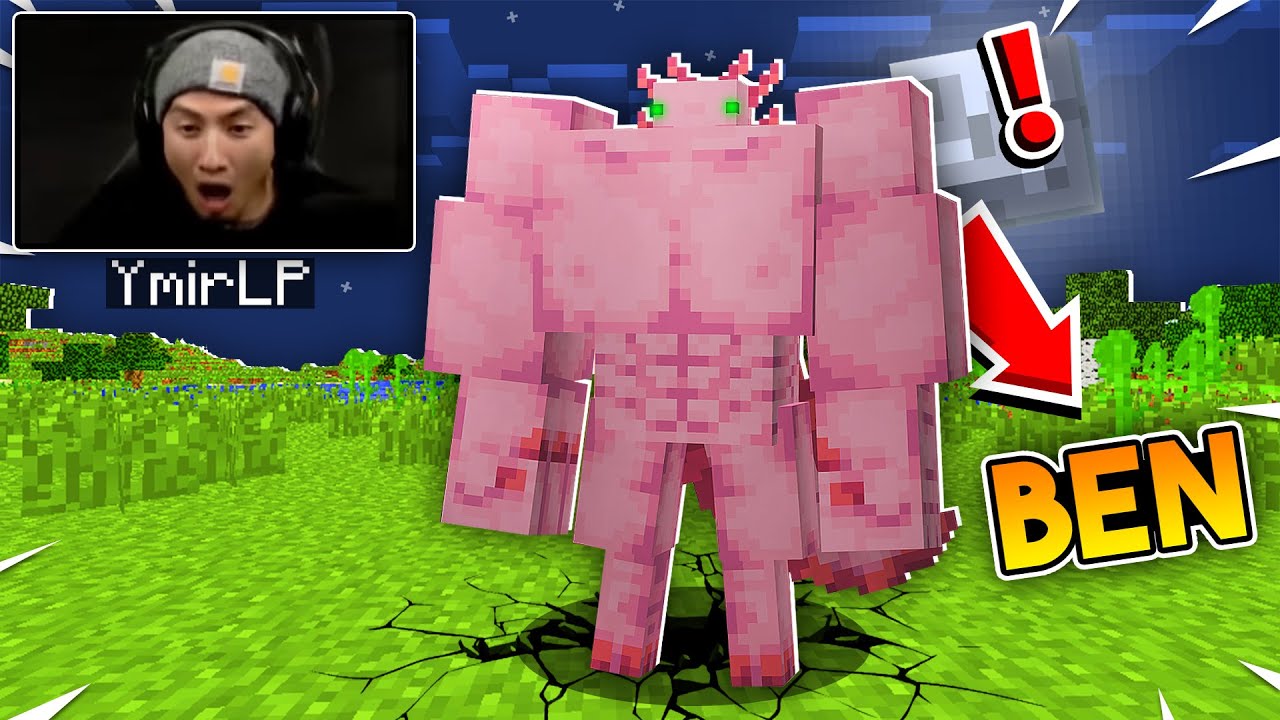 Minecraft'ta Mutant Canlılara Dönüşerek Kardeşimi Trolledim!!