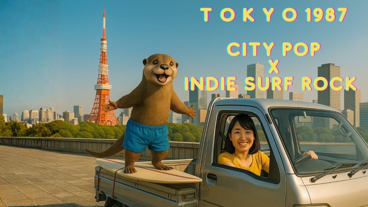 TOKYO 1987 - City Pop × Indie Surf Rock | Playlist (Vol. 1) #citypop #indiesongs #indie #indierock
