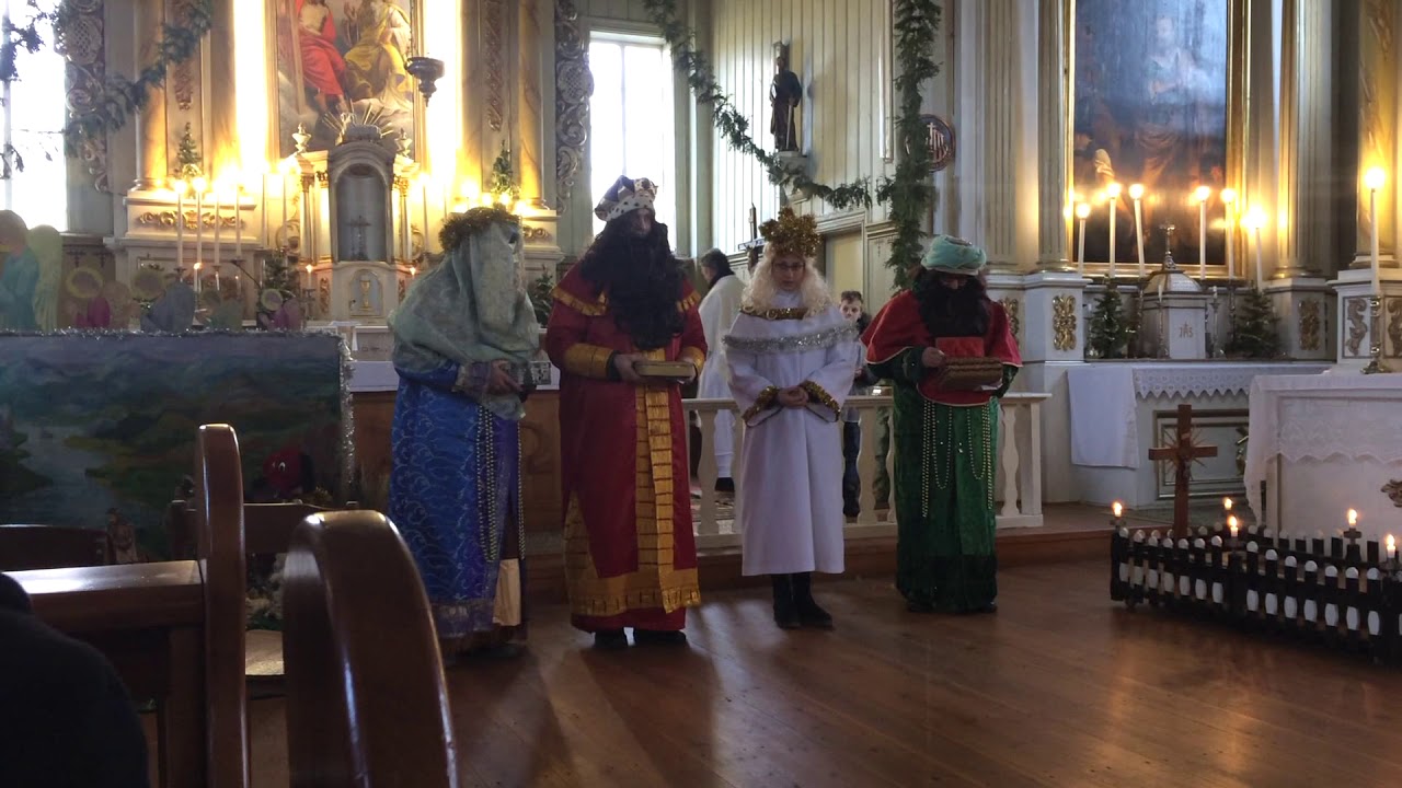 Trys karaliai Rumbonių bažnyčioje 2018
