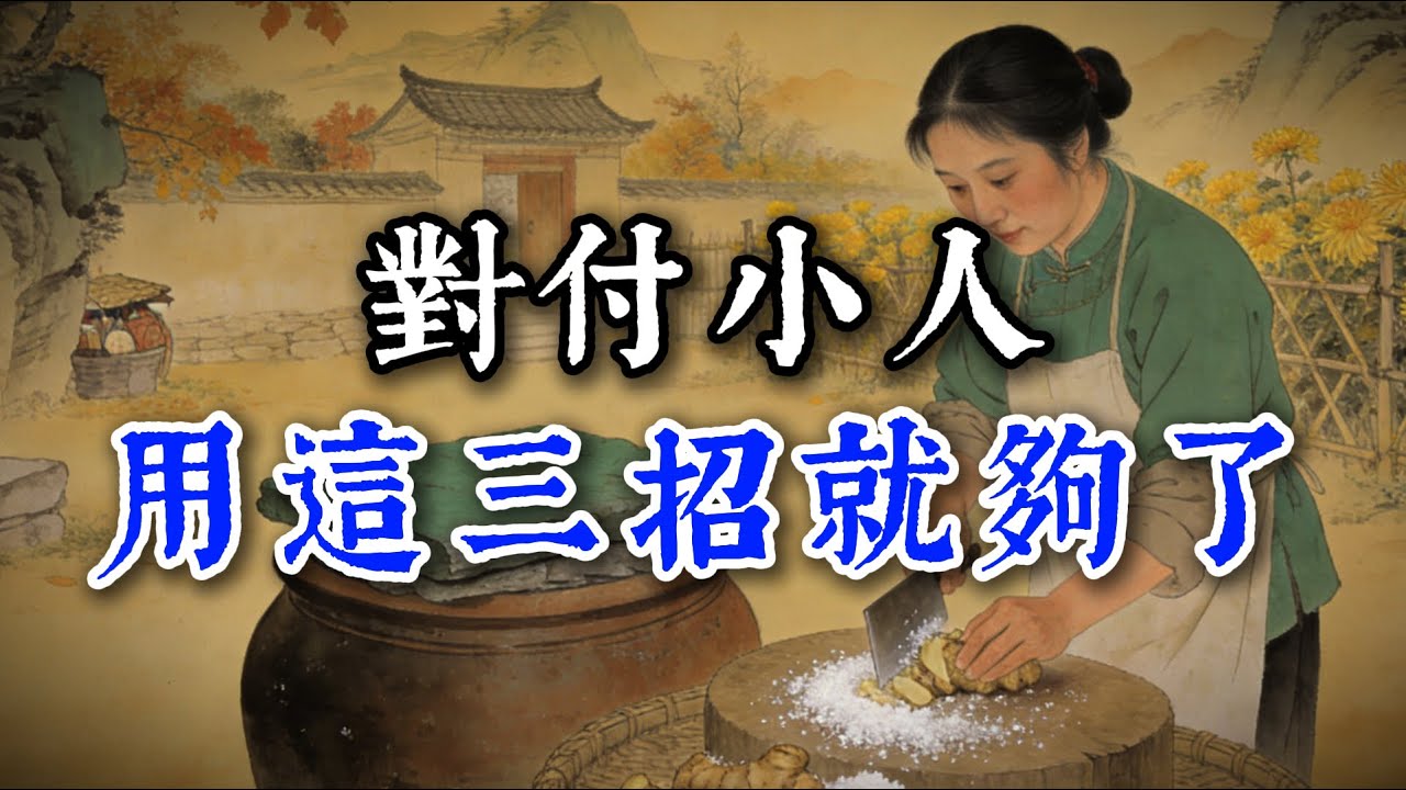 對付小人，用這三招就夠了#閲人智慧#强者思维 #情商 #认知觉醒 #社交技巧 #处世智慧 #人际关系