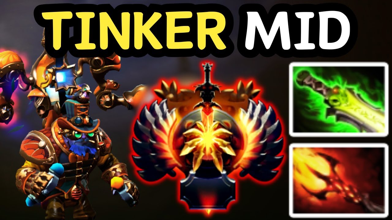 🔥 THE FINAL BOSS OF MIDLANE — TINKER SPAMMING MACHINE | DOTA 2 🔥