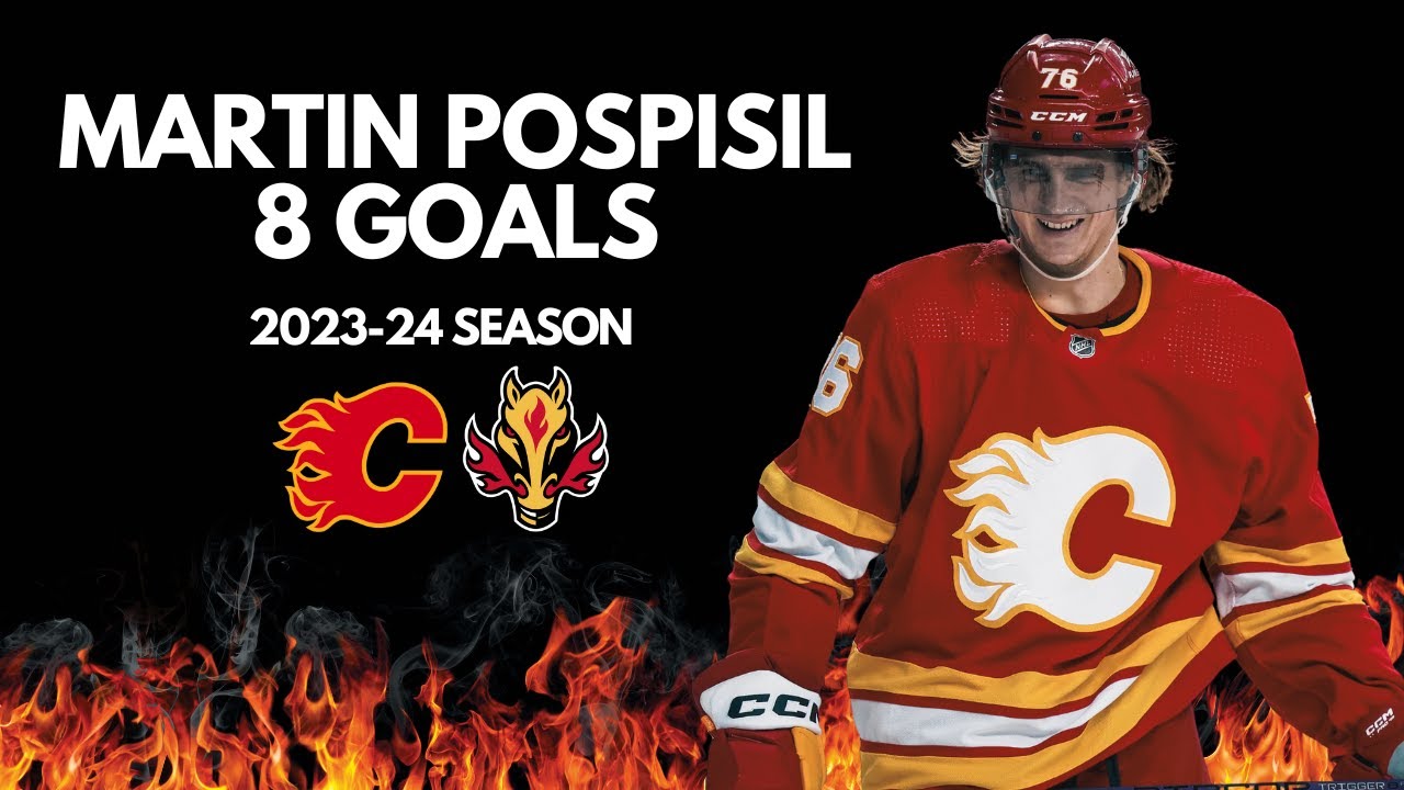 Martin Pospisil All 8 Goals From The 2023-24 Season | Calgary Flames