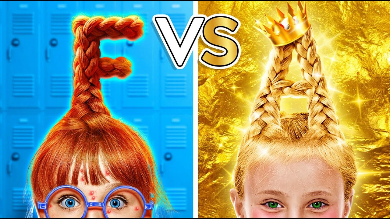 GOOD vs BAD STUDENT in HIGH SCHOOL! Smart School Hacks to Make Life Easier ✏️🎒
