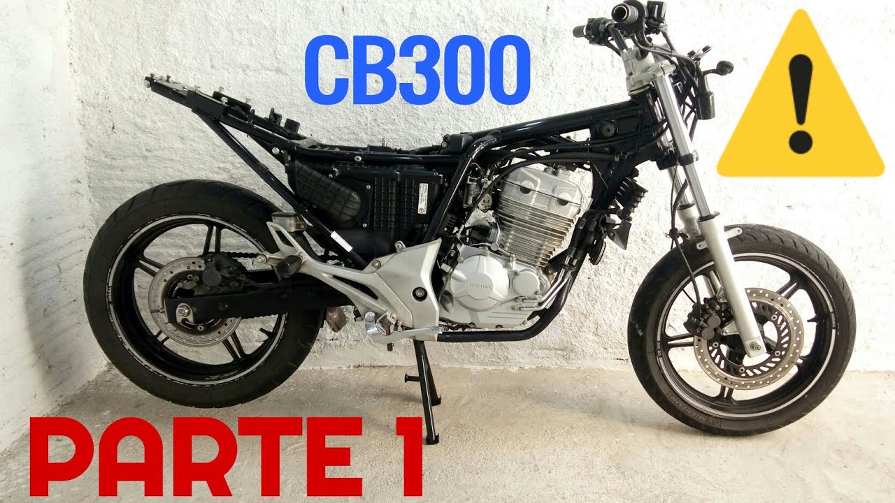 CB 300 como você nunca viu restauração completa PARTE 1  ( bastidores )