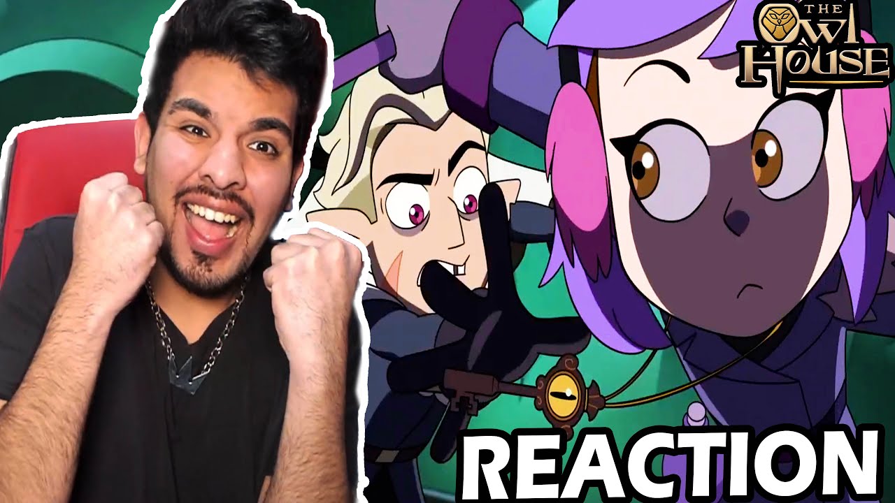 The Owl House S2 Eclipse Lake Reaction