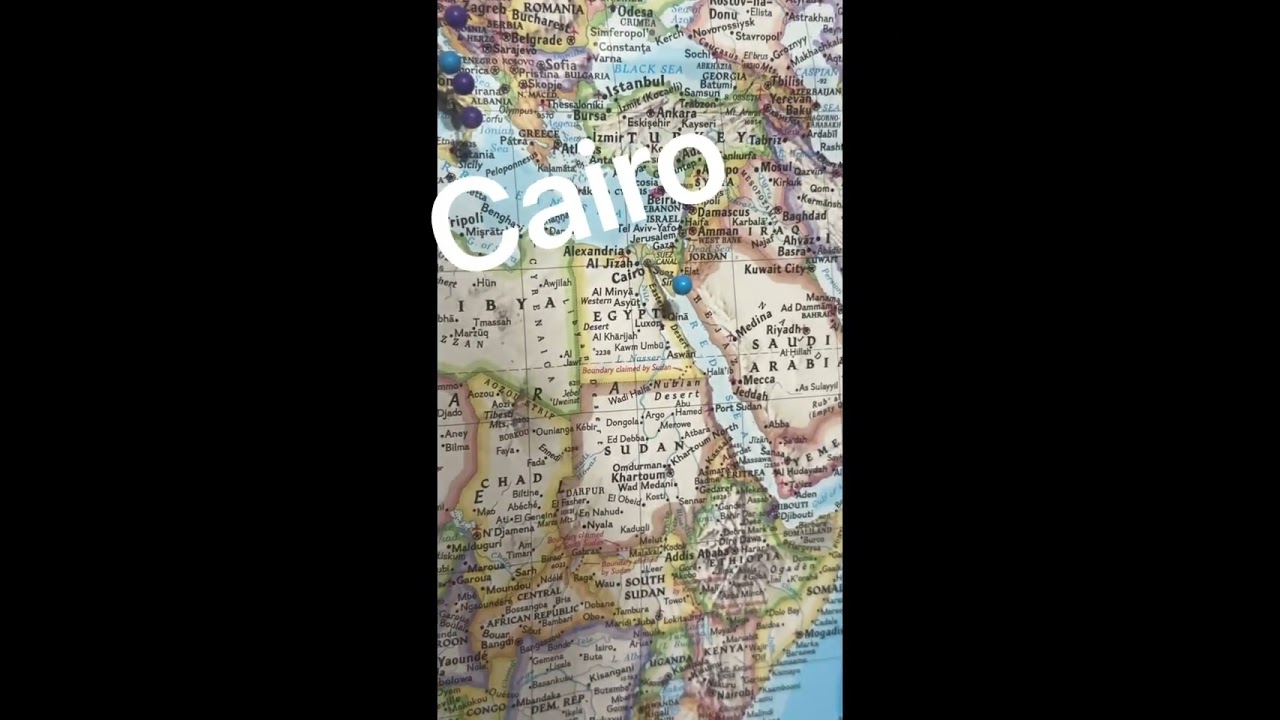 Collecting passport stamps and adding pins on the map