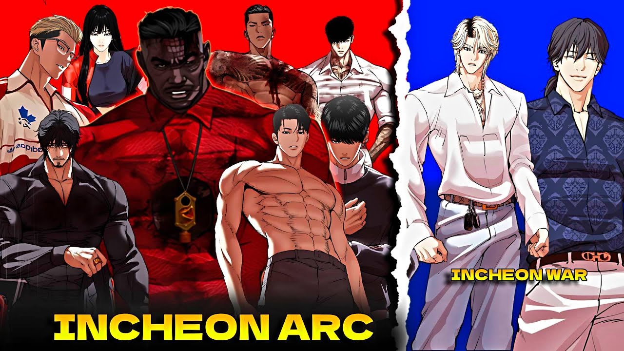 (69) The Incheon arc cover in one video Lookism season 69 lookism incheon arc.