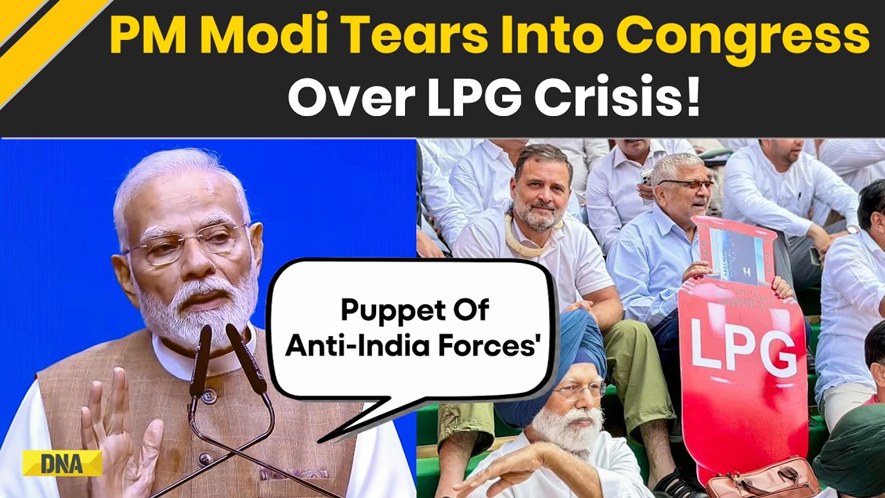 PM Modi News: 'Spreading Panic Amid War, Puppet Of Anti-India...' PM Slams Congress Over LPG Crisis