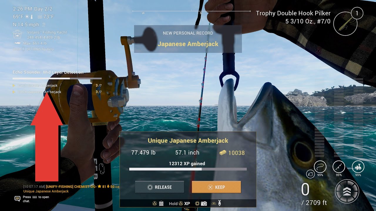 Echo Sounder - Mid Layer Detection - Kaiji No Ri - Fishing Planet