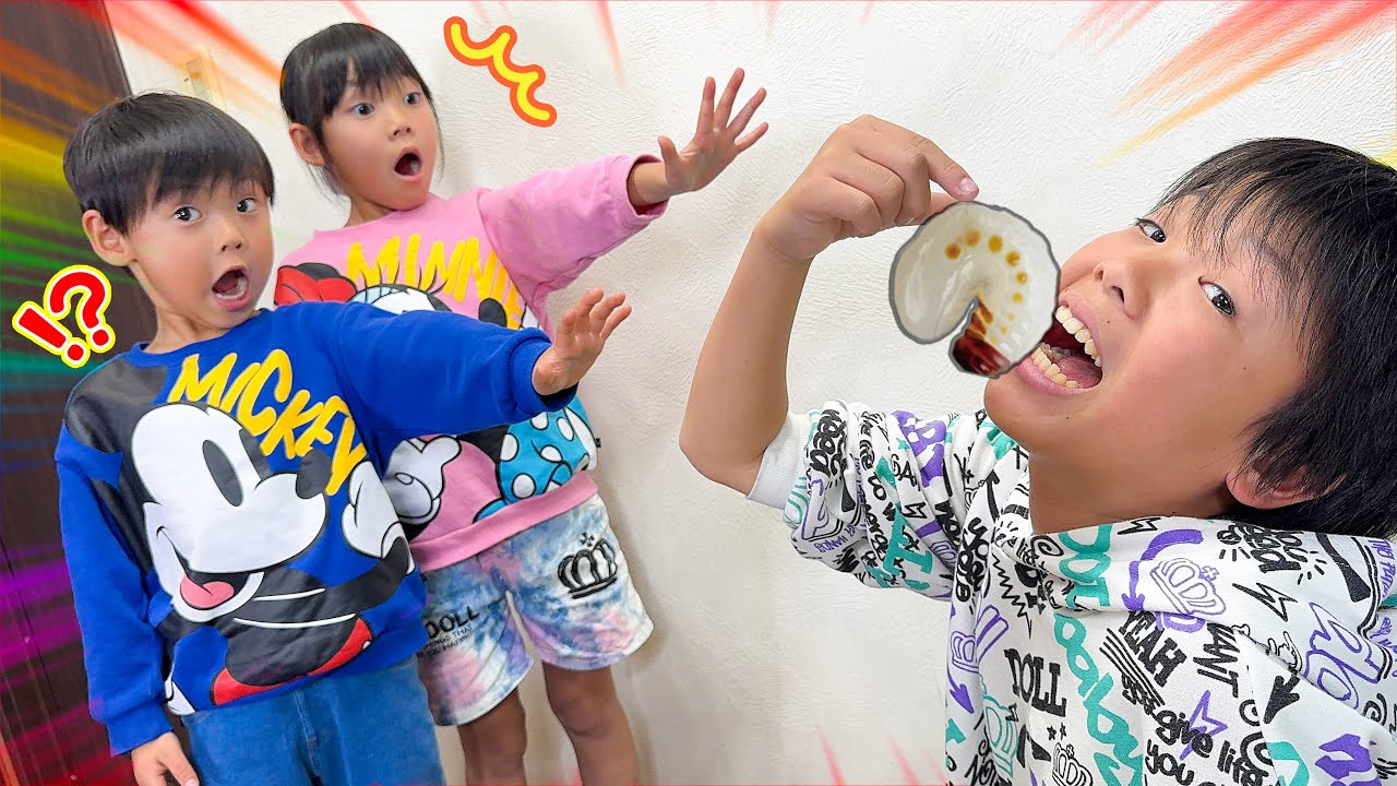 もしも突然カブトムシの幼虫そっくりなお菓子を食べ出したら・・・