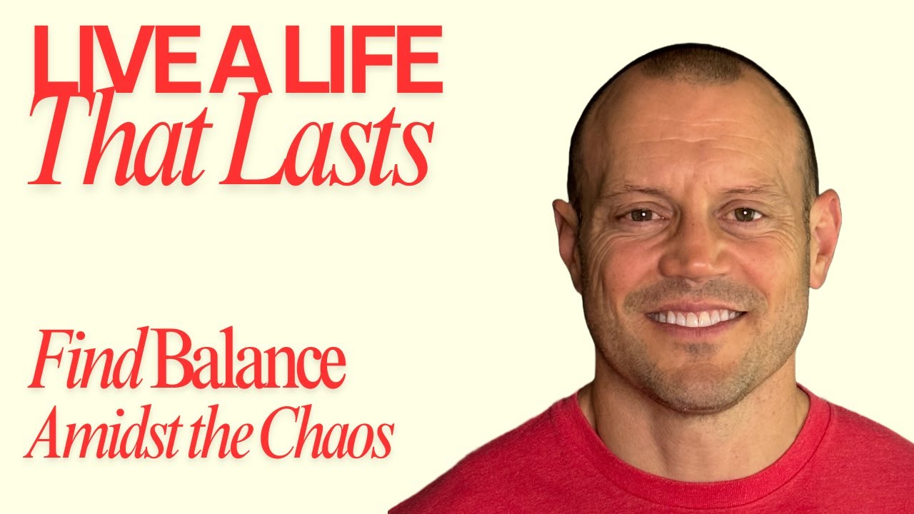 Living A Life That Lasts: Find Balance Amidst the World's Chaos | The YOU Not Me Podcast