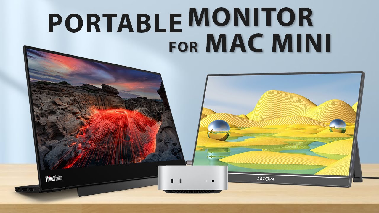 12 лучших портативных мониторов для Mac Mini M4, которые вы можете купить