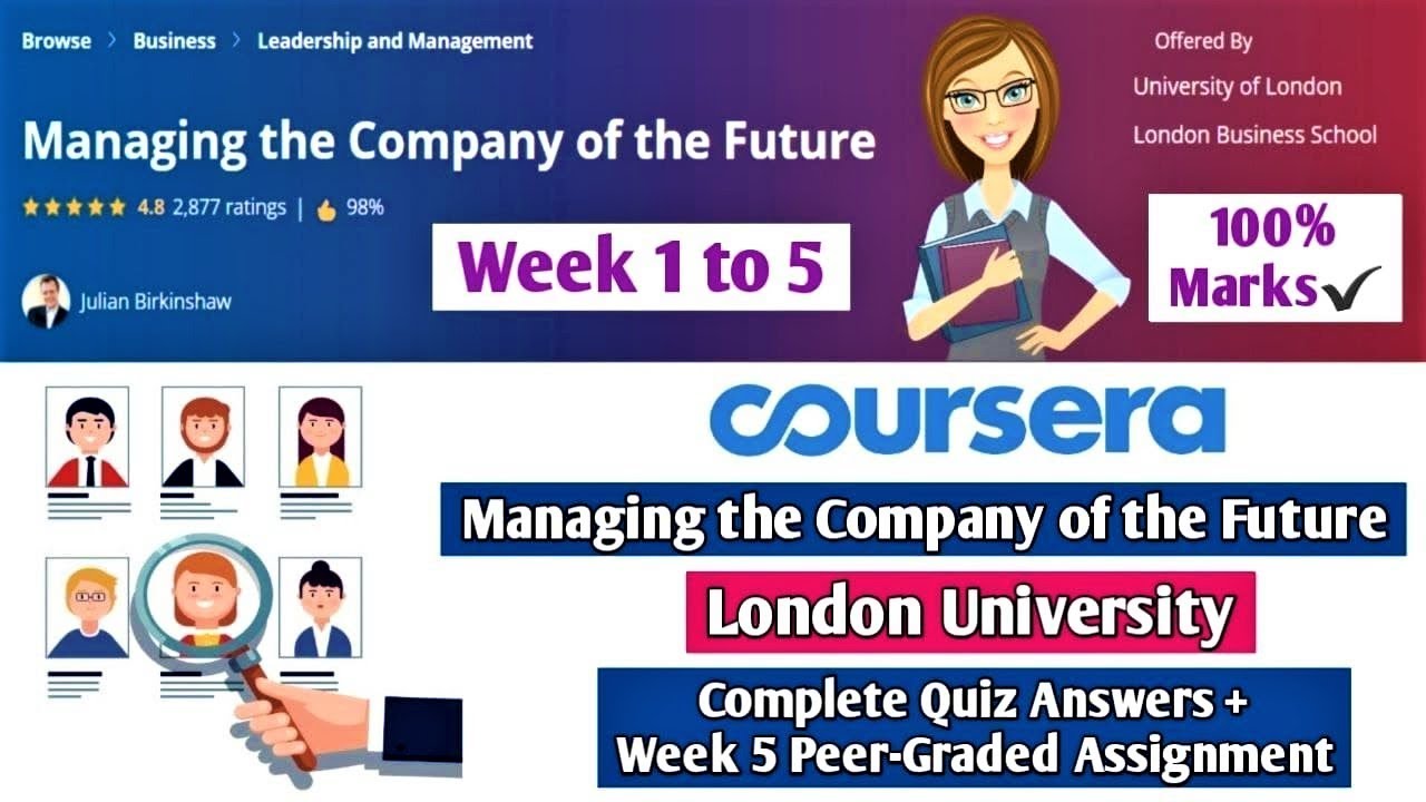 Managing the Company of the Future | Coursera Quiz Answers with Assignment | Full Week (1-5) Answer