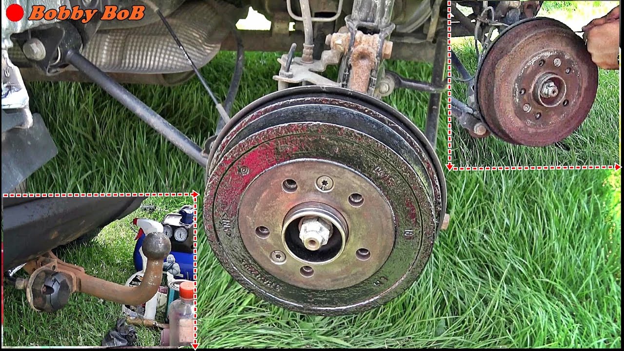 Am vopsit carligul si tamburii la Duster