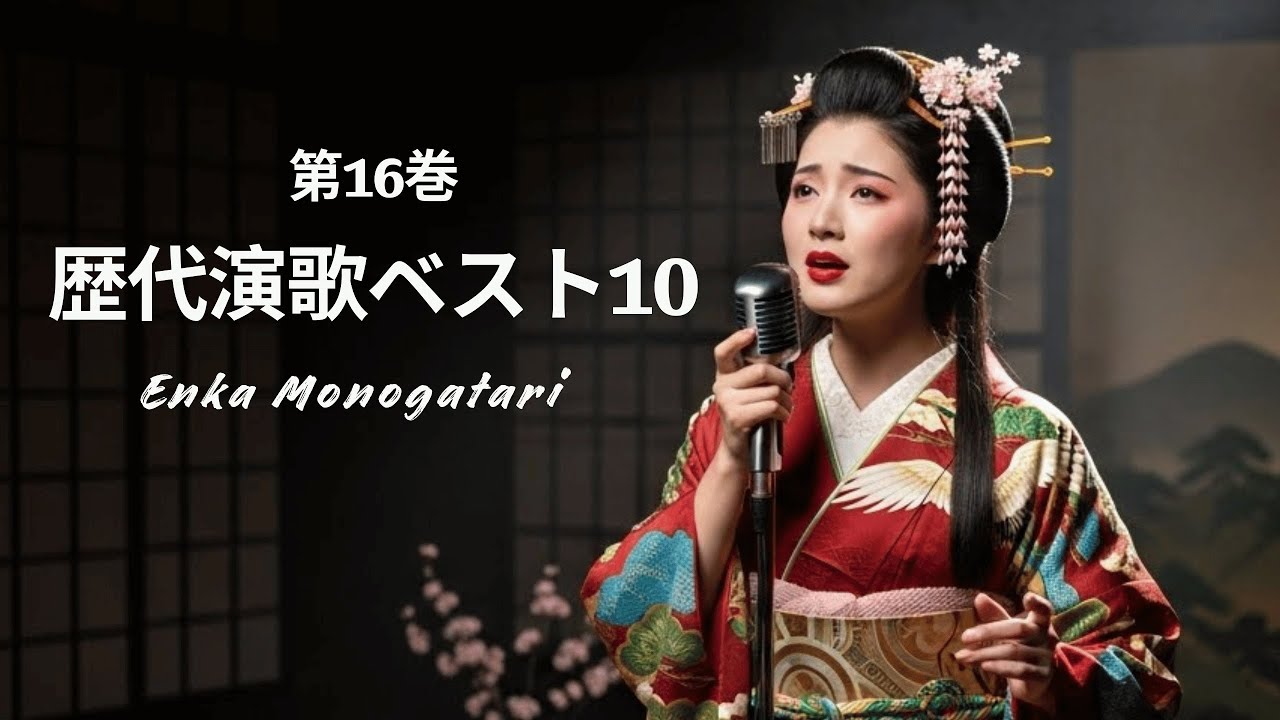 歴代演歌ベスト10 - 第16巻 - Enka Monogatari