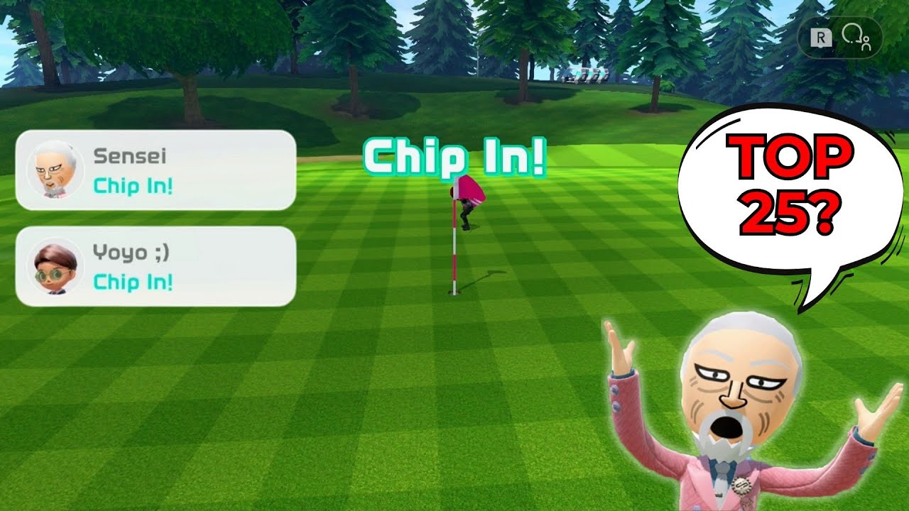 Can I Hit TOP 25 in the Ranked Switch Sports Golf League?