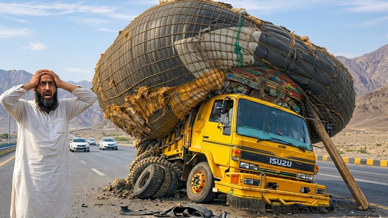 This Truck Carrying an Impossible Load Will Blow Your Mind!