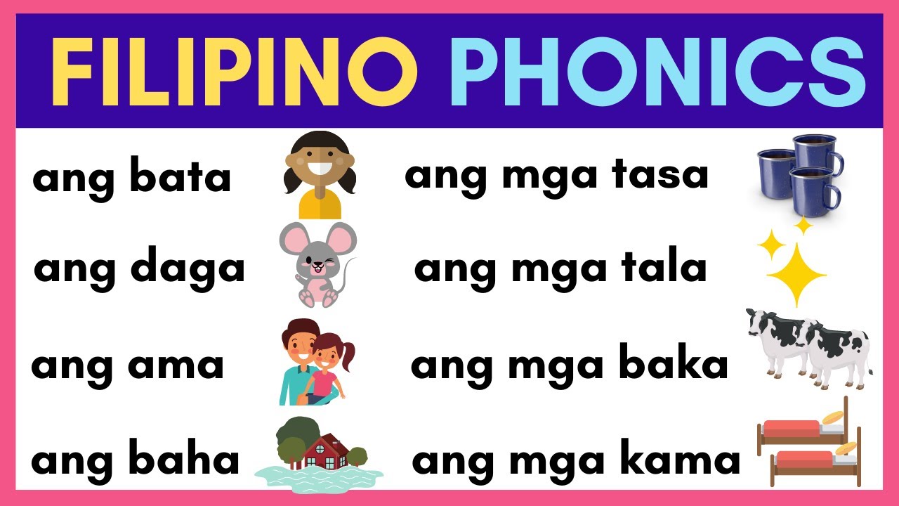 FILIPINO PHONICS / ARALIN 6 /  HAKBANG SA PAGBASA  / KINDER & GRADE 1