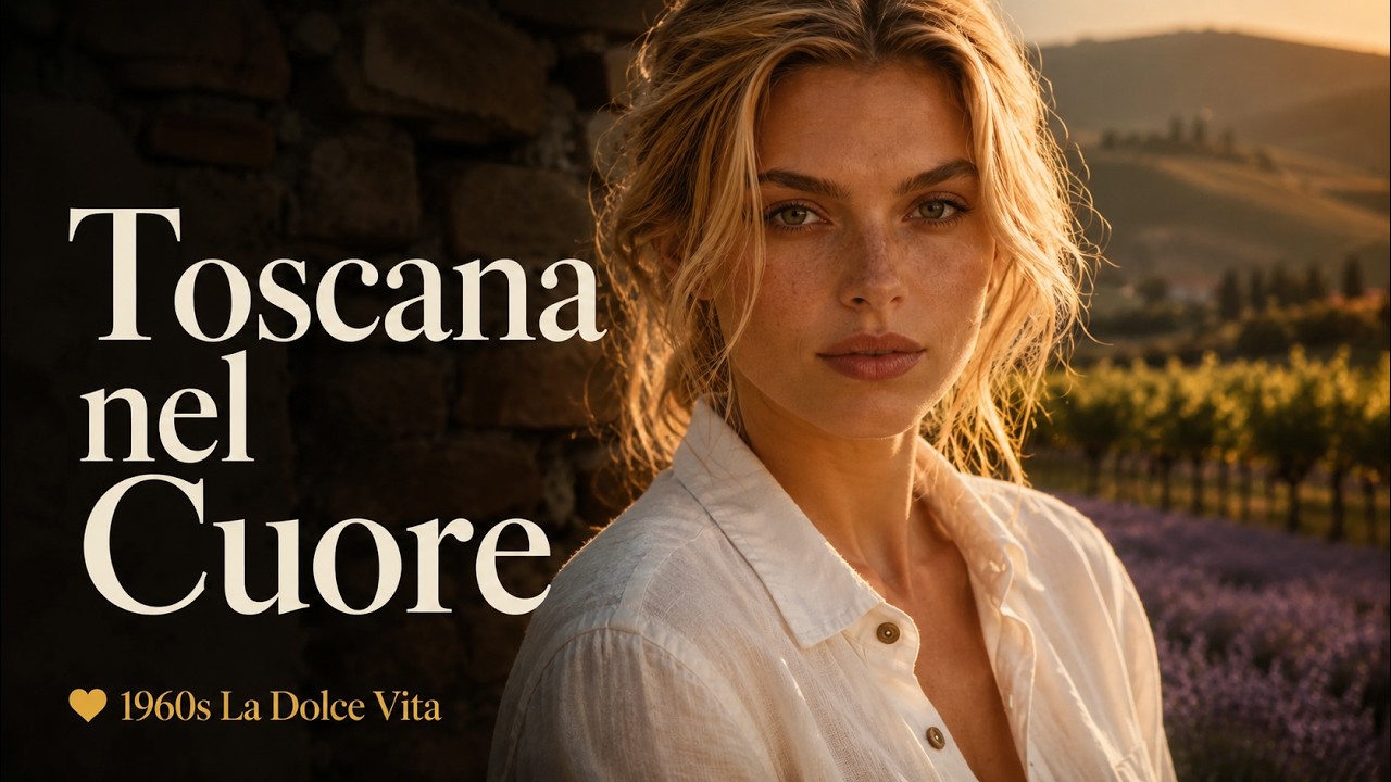 Toscana nel Cuore - La Dolce Vita in Tuscany (Golden Hills, Wine & Eternal Love, 1960s)