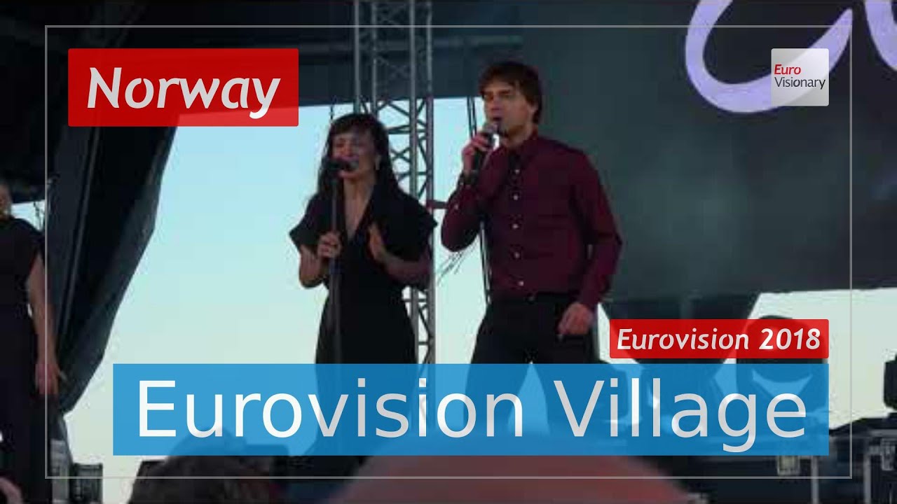 Alexander Rybak (Norway) - That's How You Write A Song (LIVE @ Eurovision Village) Eurovision 2018