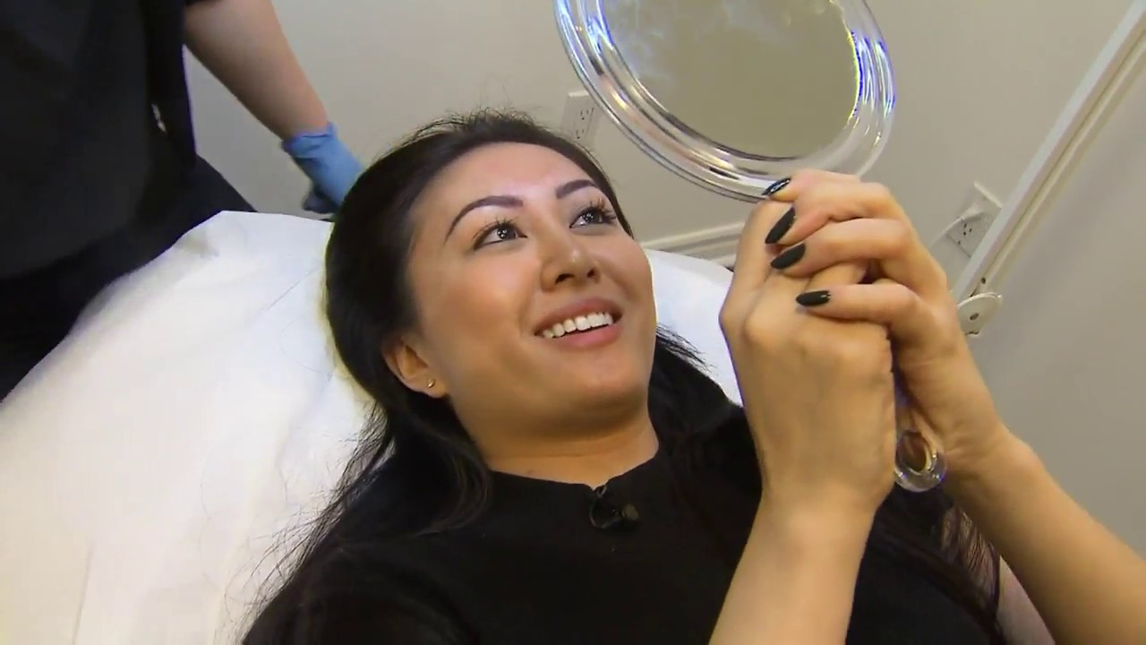 What is semi-permanent eyebrow microblading?