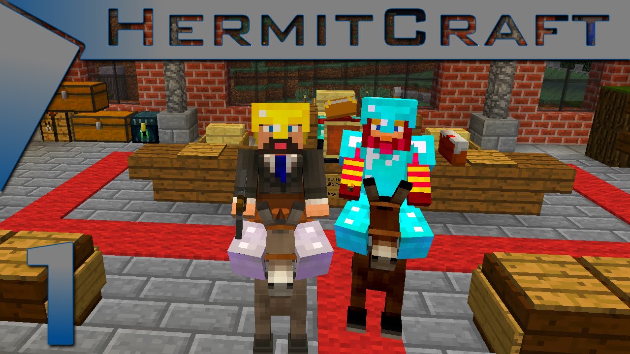 HermitCraft Vanilla ~ Эпизод 1 ~ Приветствуем Биффу!