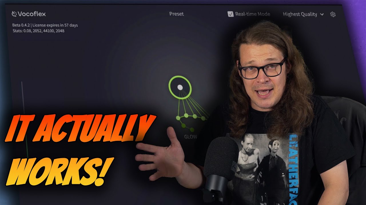 Vocoflex — ИИ-преобразователь голоса для создания музыки