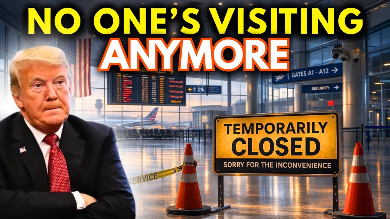 10 U.S. Airports That Are Empty In 2026 - Why No One's Visiting America Anymore?!