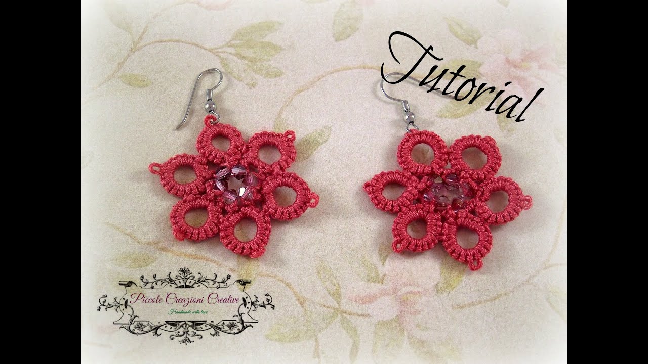 Tutorial chiacchierino ad ago: come realizzare un fiore a sei petali