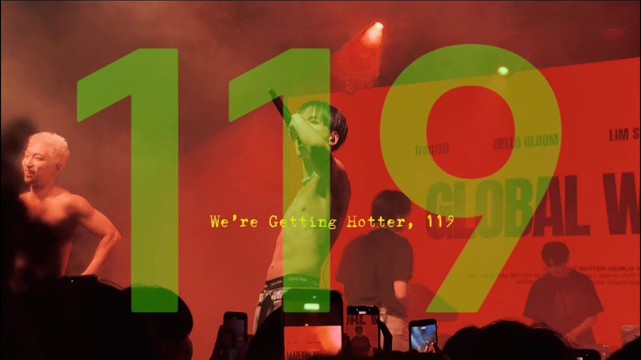 2026 WAY BETTER WORLD TOUR Global warming -119🆘🤟