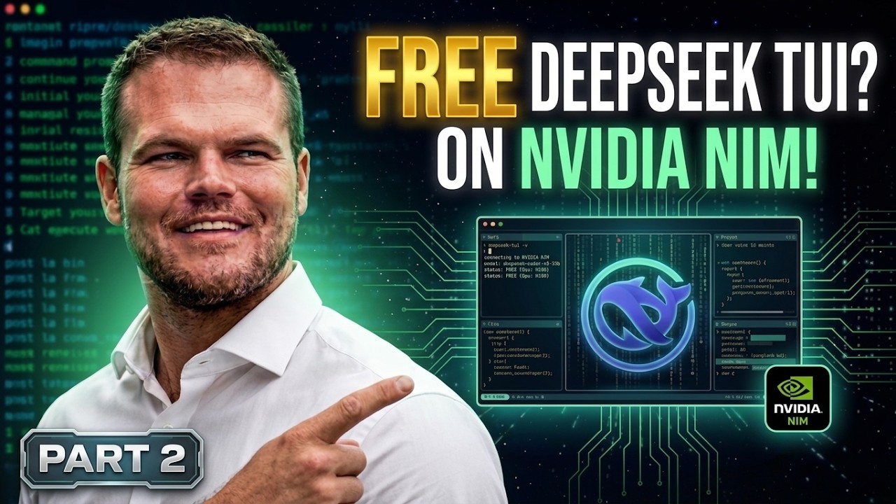 How to Run DeepSeek TUI for FREE Using NVIDIA NIM (No Credit Card) | Part 2