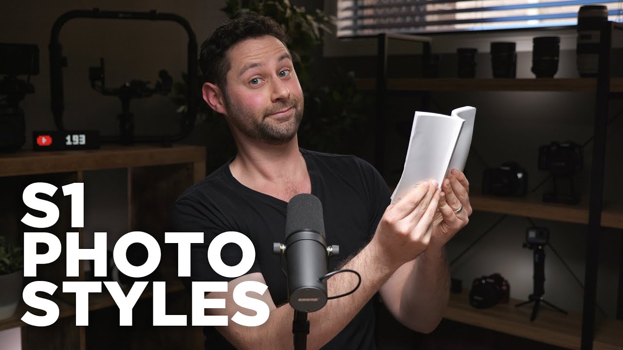 Panasonic LUMIX S1 Photo Styles For Video