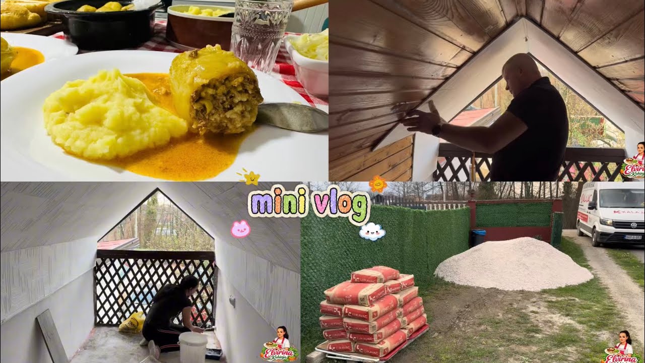 Punjena paprika u saftu, renoviranje, stigao materijal za nove radove IFTAR#23