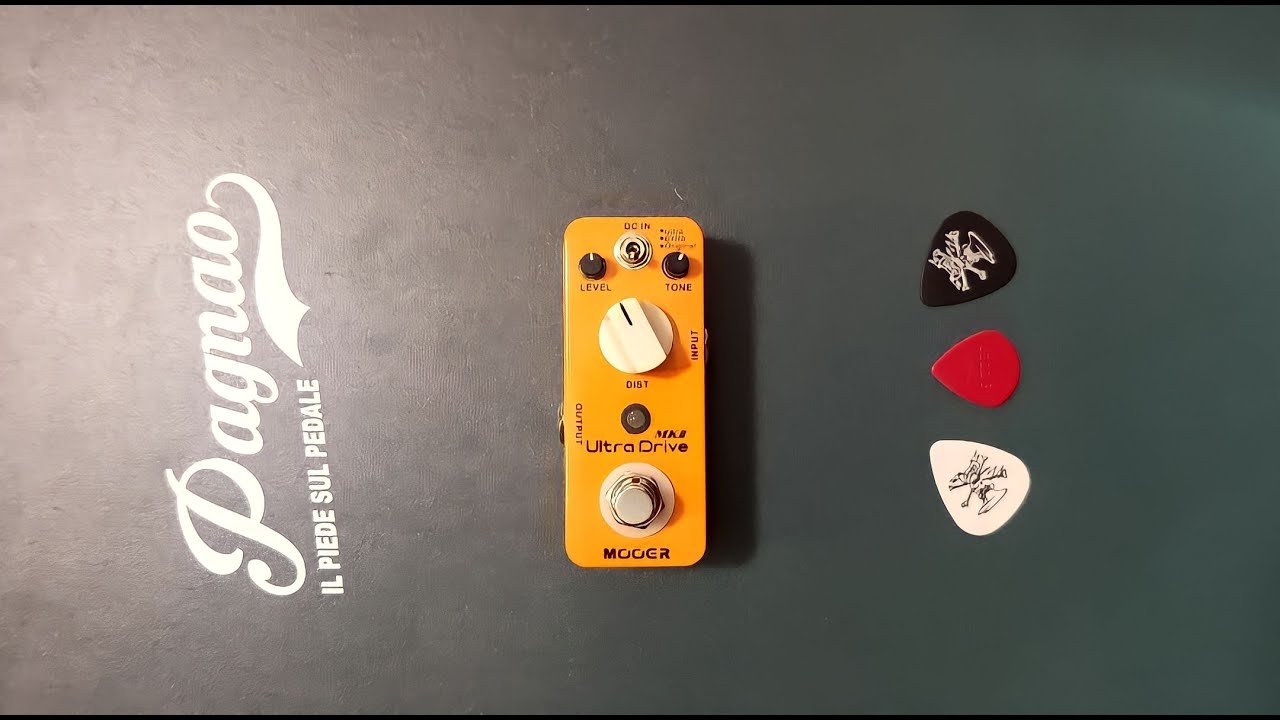 MOOER ULTRA DRIVE MKII. E' davvero il Clone del blasonato BOSS DS1? Pedal Distortion, Guitar Effect