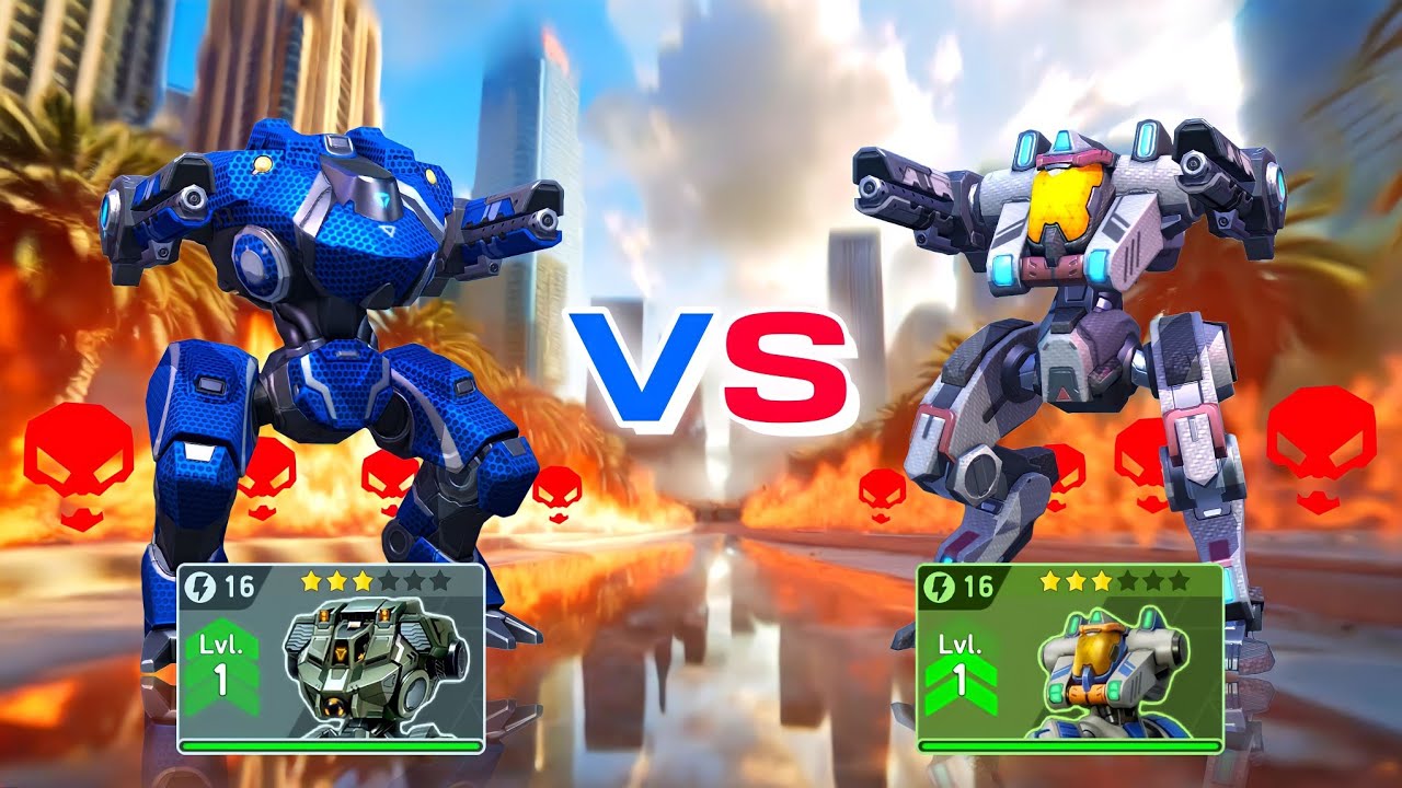 Paragon vs Puma - Pulse Cannon 8 - Mech Arena