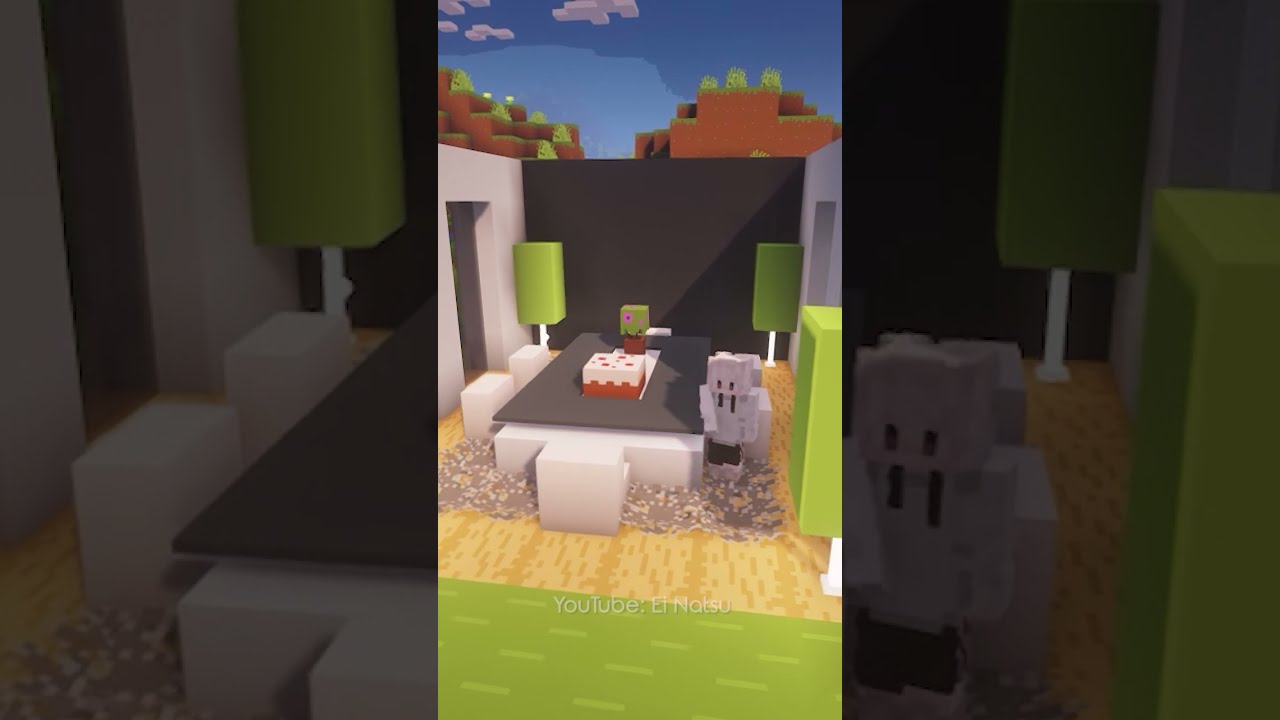 Minecraft | Como Fazer Uma Mesa Moderna Simples e F&aacute;cil